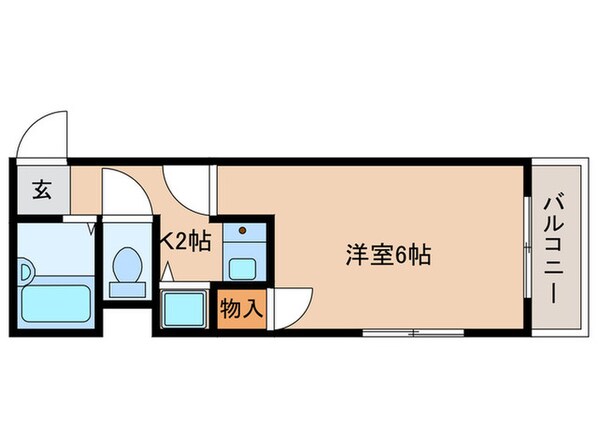 曙マンションの物件間取画像